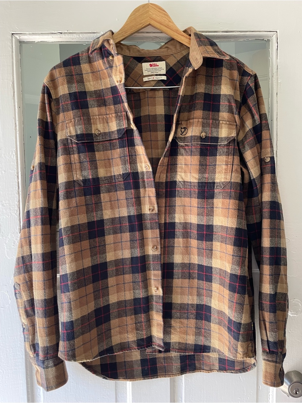 Plaid Flannel Fjallraven Button Down
